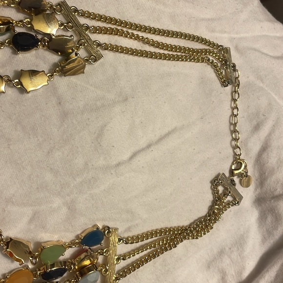 Statement Talbots Necklace Coral, Blues and Greens. - Picture 4 of 4